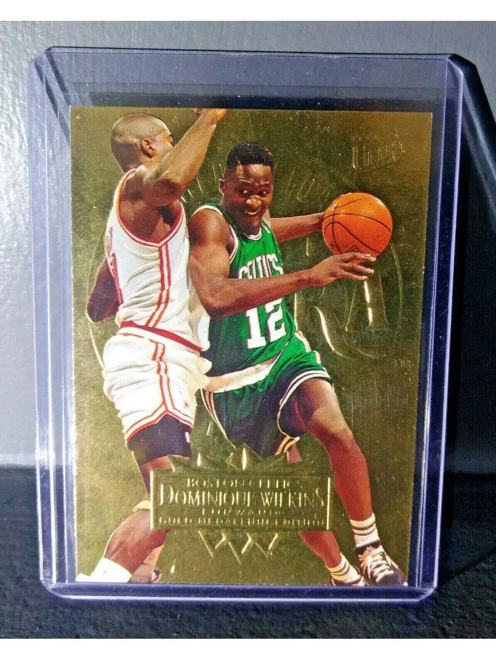 1995-96 Dominique Wilkins Fleer Ultra Gold Medallion #16 Basketball Card
